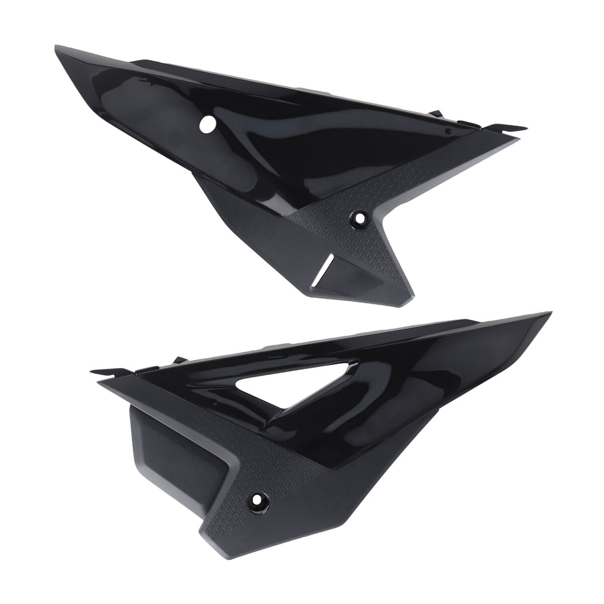 POLISPORT SIDE PANELS CRF250/450 25- BLK 8559700006