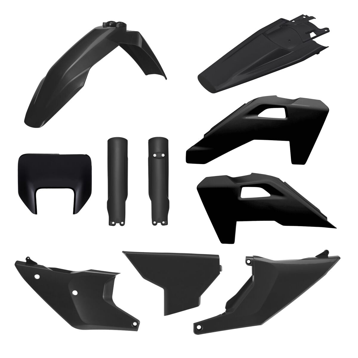 POLISPORT BODY KIT FULL TE/FE 26- BLACK 91662