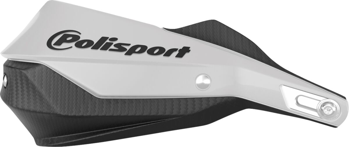 POLISPORT Handguards - Trail Blazer - White/Black 8308800017