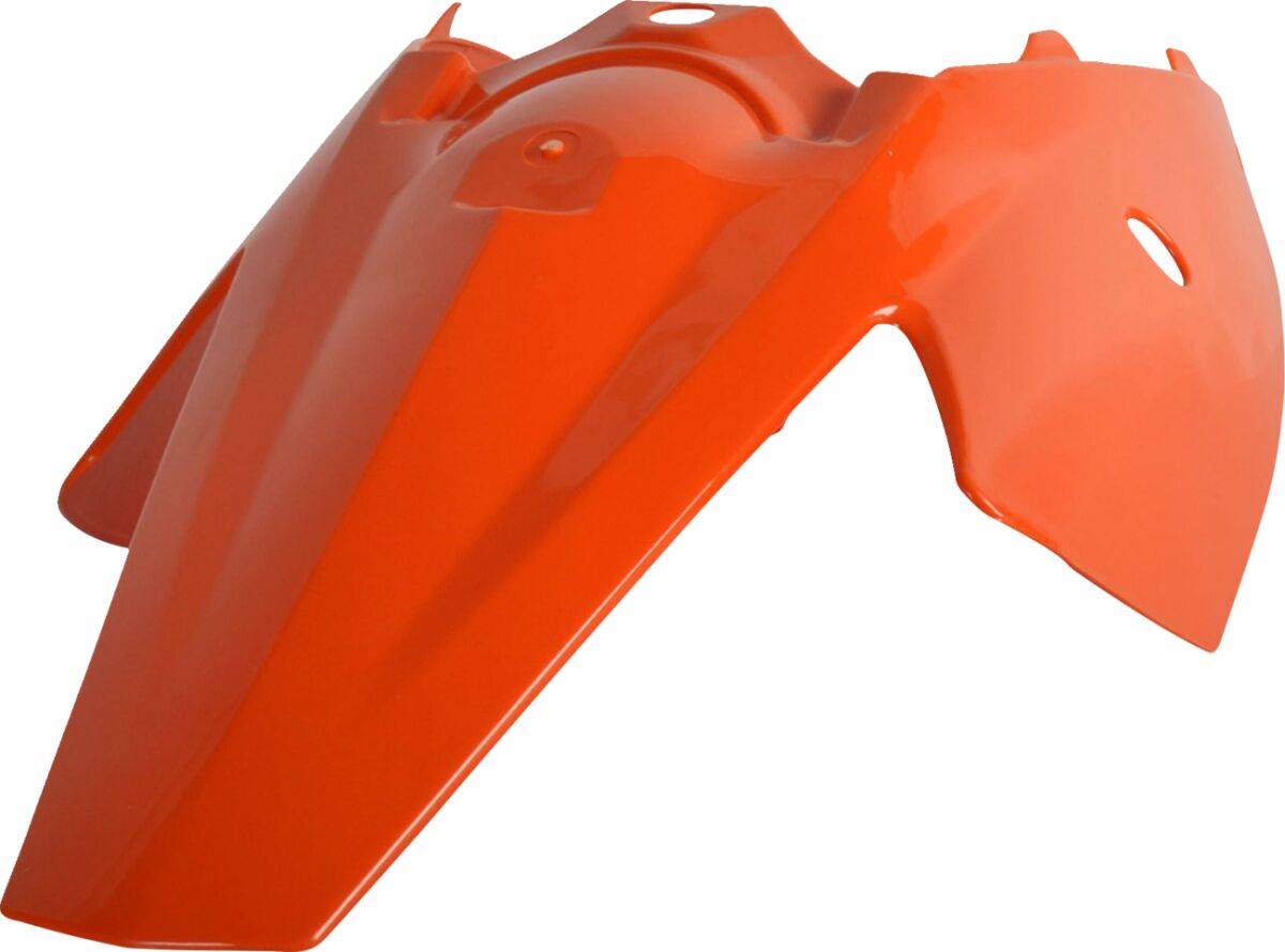 POLISPORT REAR FENDER W/SIDE PANELS ORANGE 8563900001