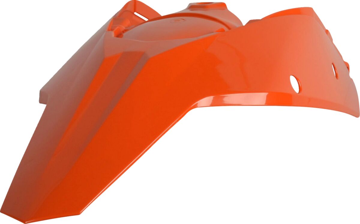 POLISPORT REAR FENDER W/SIDE PANELS ORANGE 8567900008