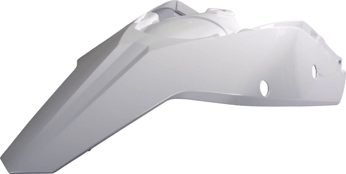 POLISPORT REAR FENDER W/SIDE PANELS WHITE 8567900013