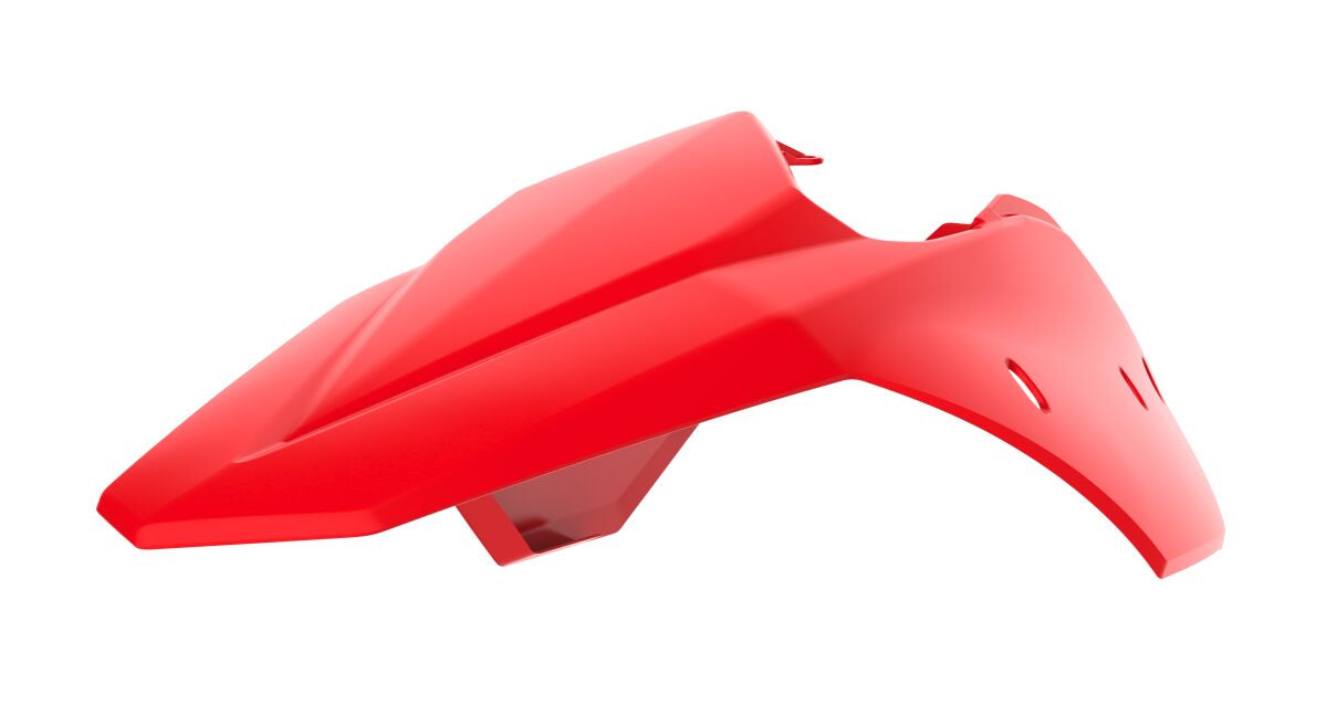POLISPORT REAR FENDER W/SIDE PANELS RED 8595700001