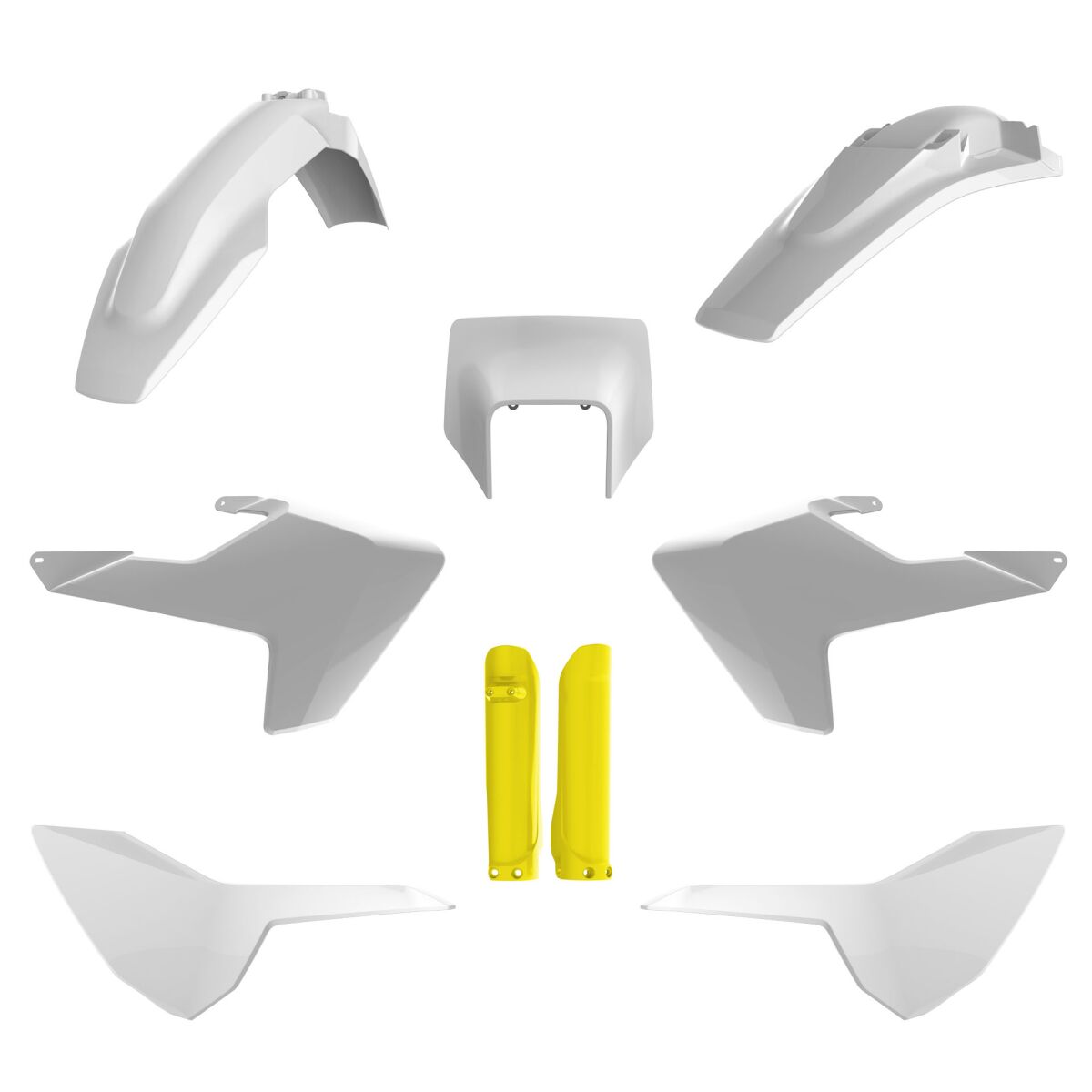 POLISPORT BODY KIT FULL TE/FE 17-19 WH 91504