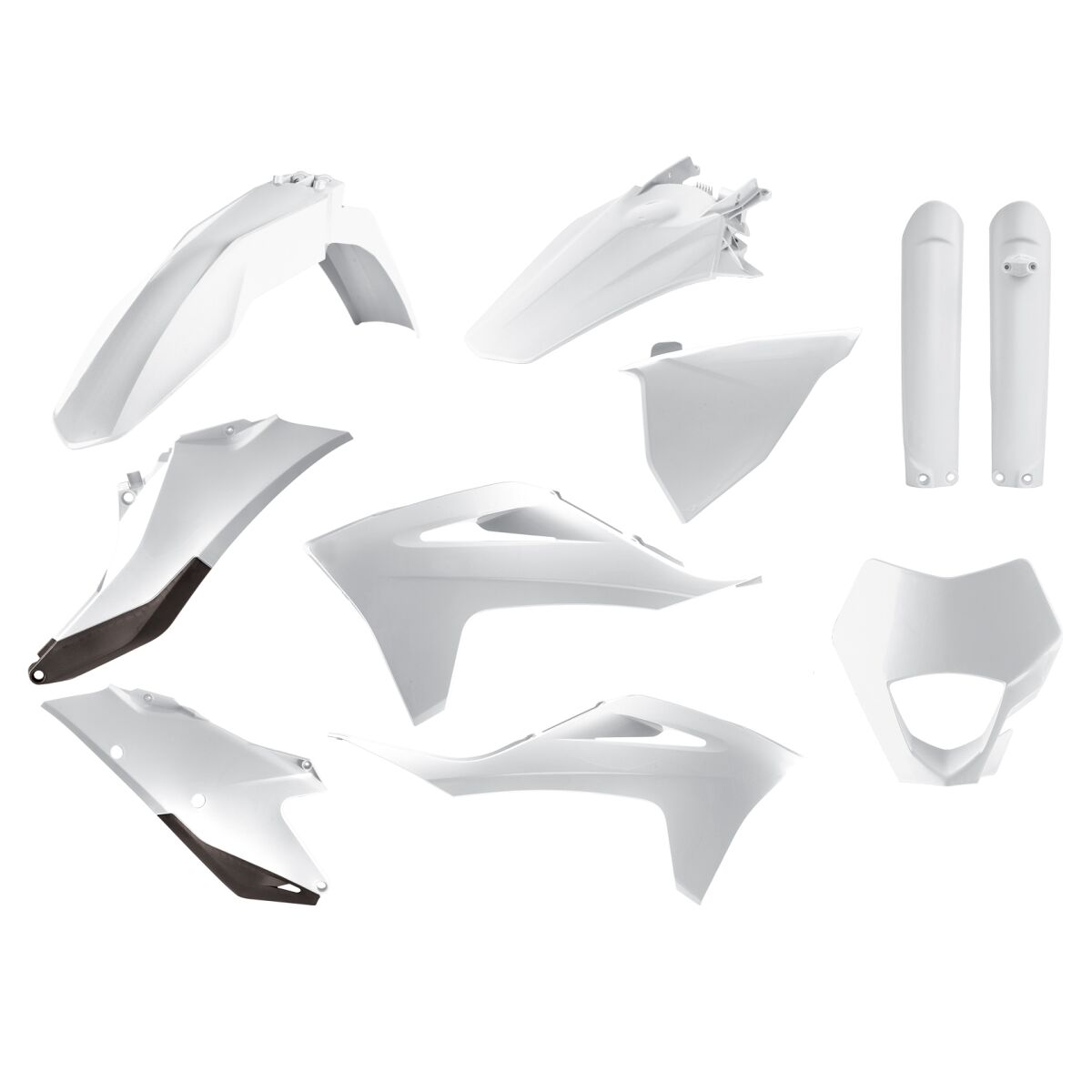 POLISPORT BODY KIT FULL GGAS EC/F 21- WH 91027