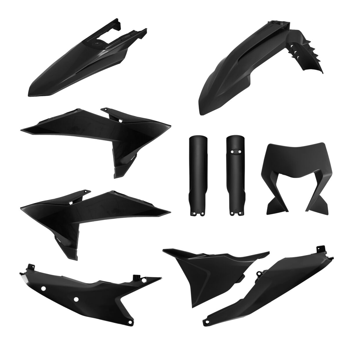 POLISPORT BODY KIT FULL EXC/EXCF 26- BLA 91657
