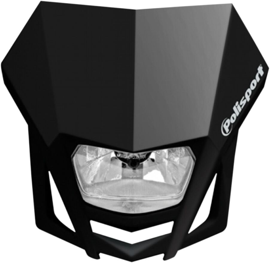 POLISPORT LMX HALOGEN HEADLIGHT APPROVED 12V/35/5W BLACK 8657600002