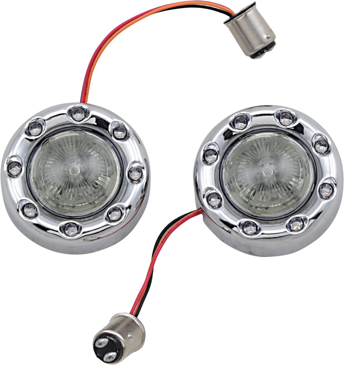 CUSTOM DYNAMICS SIGNAL BLLT 1157 CHR/SMK PB-BR-RR-57-CS