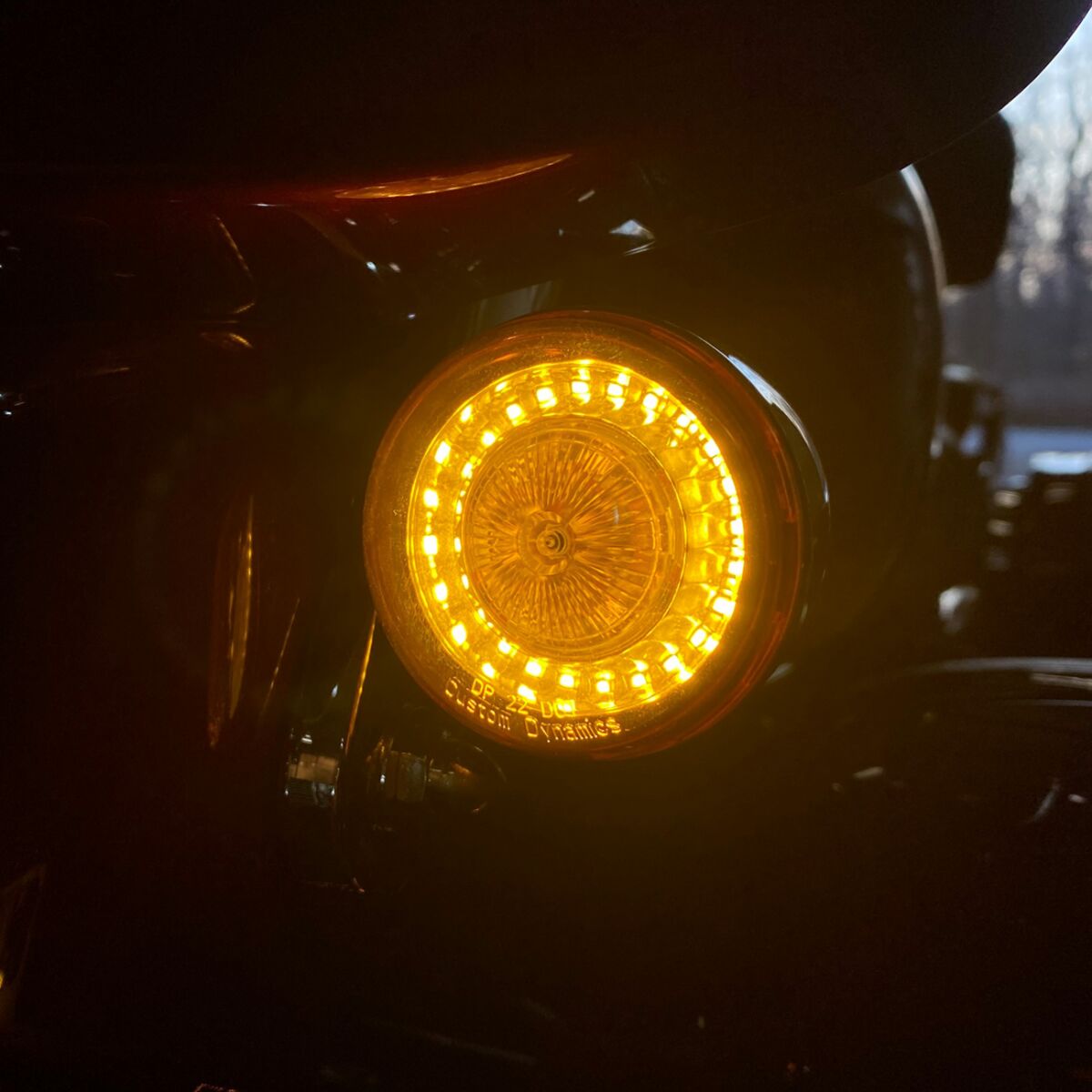 CUSTOM DYNAMICS LIGHT PB HALO 1157 AMBR PB-AA-57-A