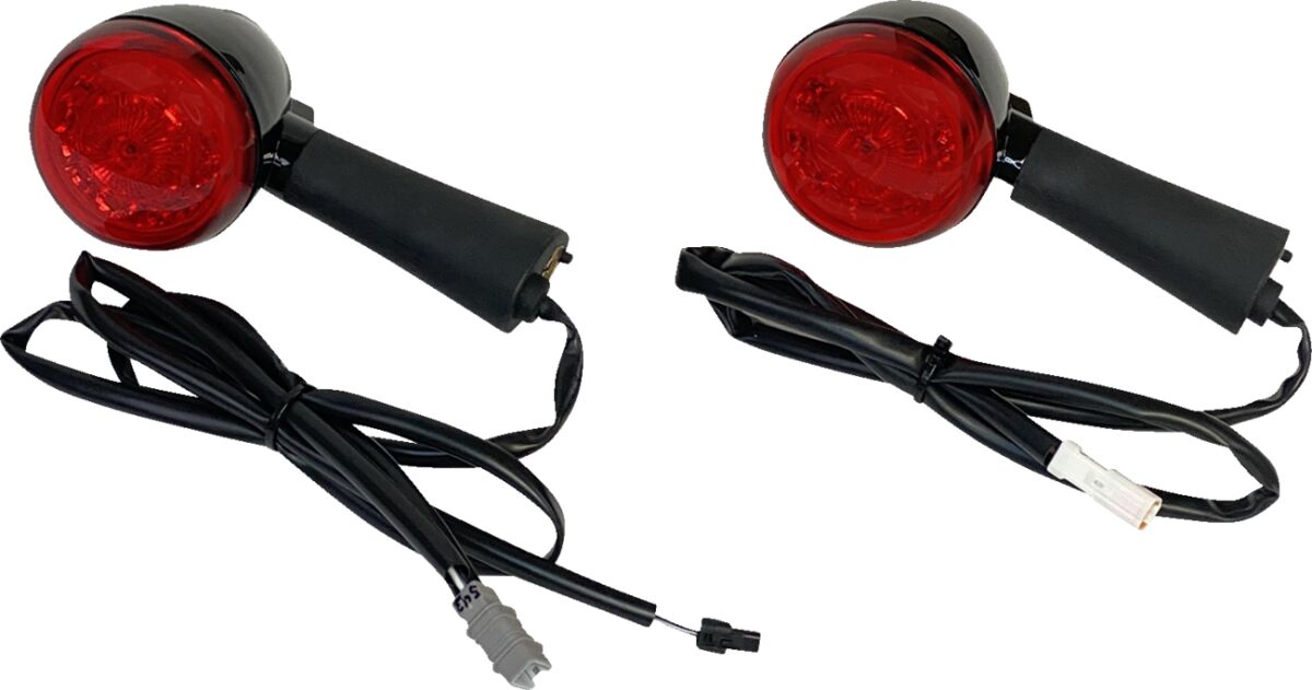 CUSTOM DYNAMICS LIGHT R.TSIGNL LED PB RED PB-INDBOB-RR-BR
