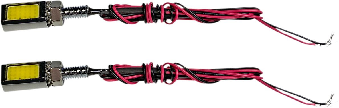 CUSTOM DYNAMICS LED TAG BOLTS WITH WHITE LICEN CD-TB-1-C
