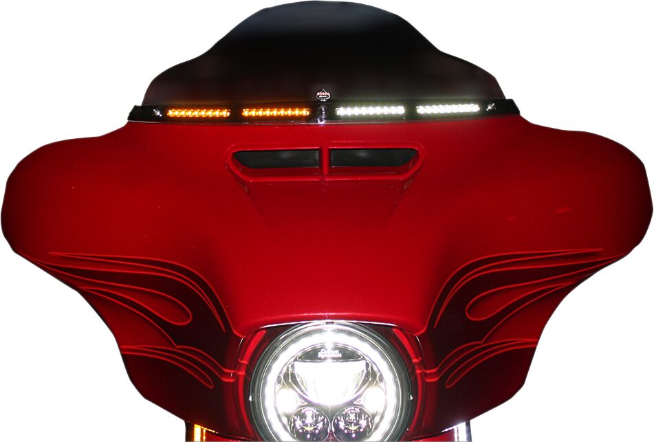 CUSTOM DYNAMICS TRIM W-SHIELD W/TS BLK CD-WT2-05-B