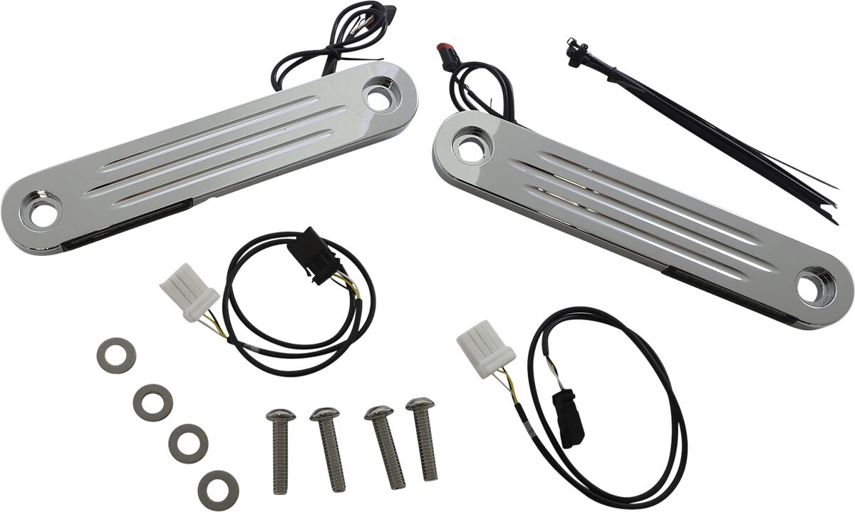 CUSTOM DYNAMICS LIGHT DSTRIP 06-13FLHT CH PB-DS2-13-C