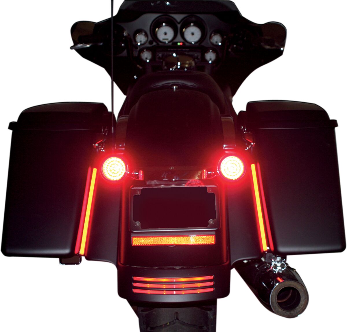 CUSTOM DYNAMICS GENESIS LED CLUSTER 1" 16LEDS/RED GEN-100-R