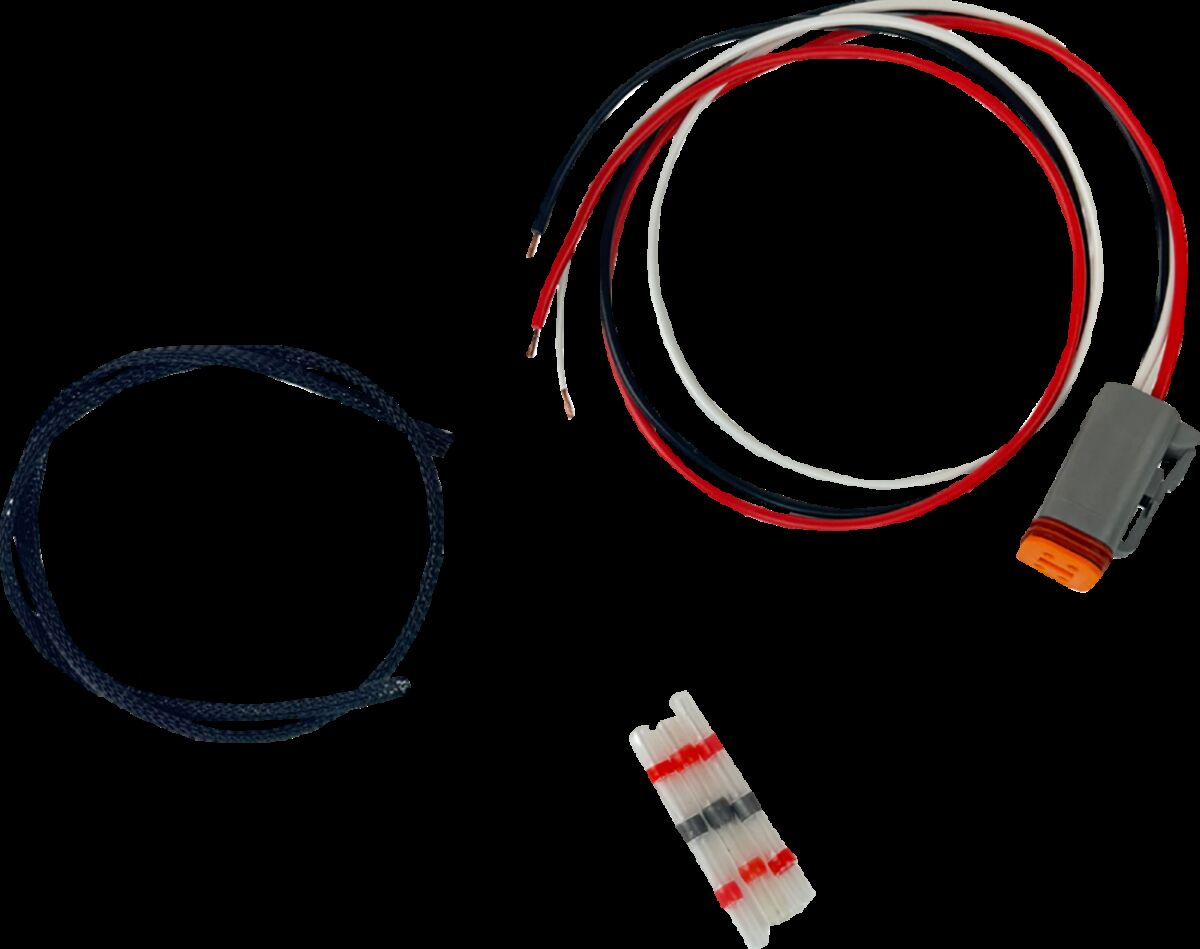 CUSTOM DYNAMICS HARNESS WIRING SINGLE LAMP SHARK DEAMON SD2-UNV-HARN