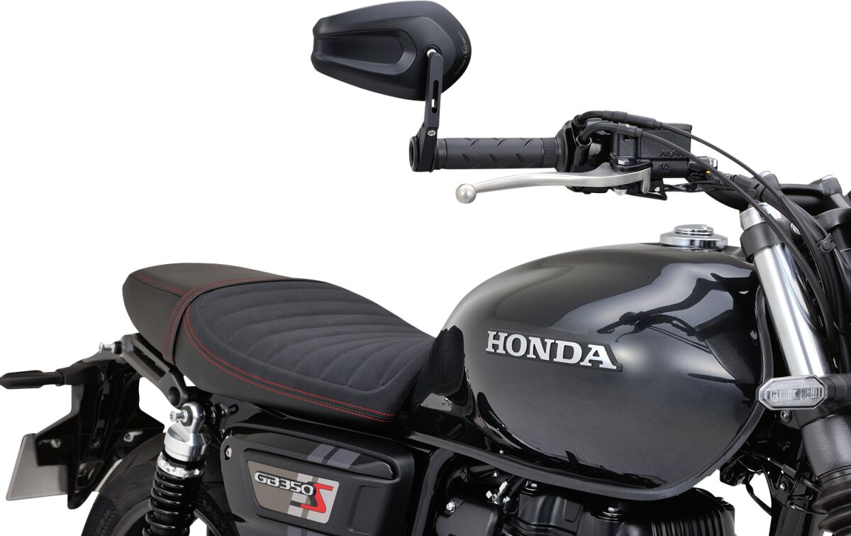 DAYTONA Bar End D-Mirror 13" ABS Cave 1 (Short) 80761