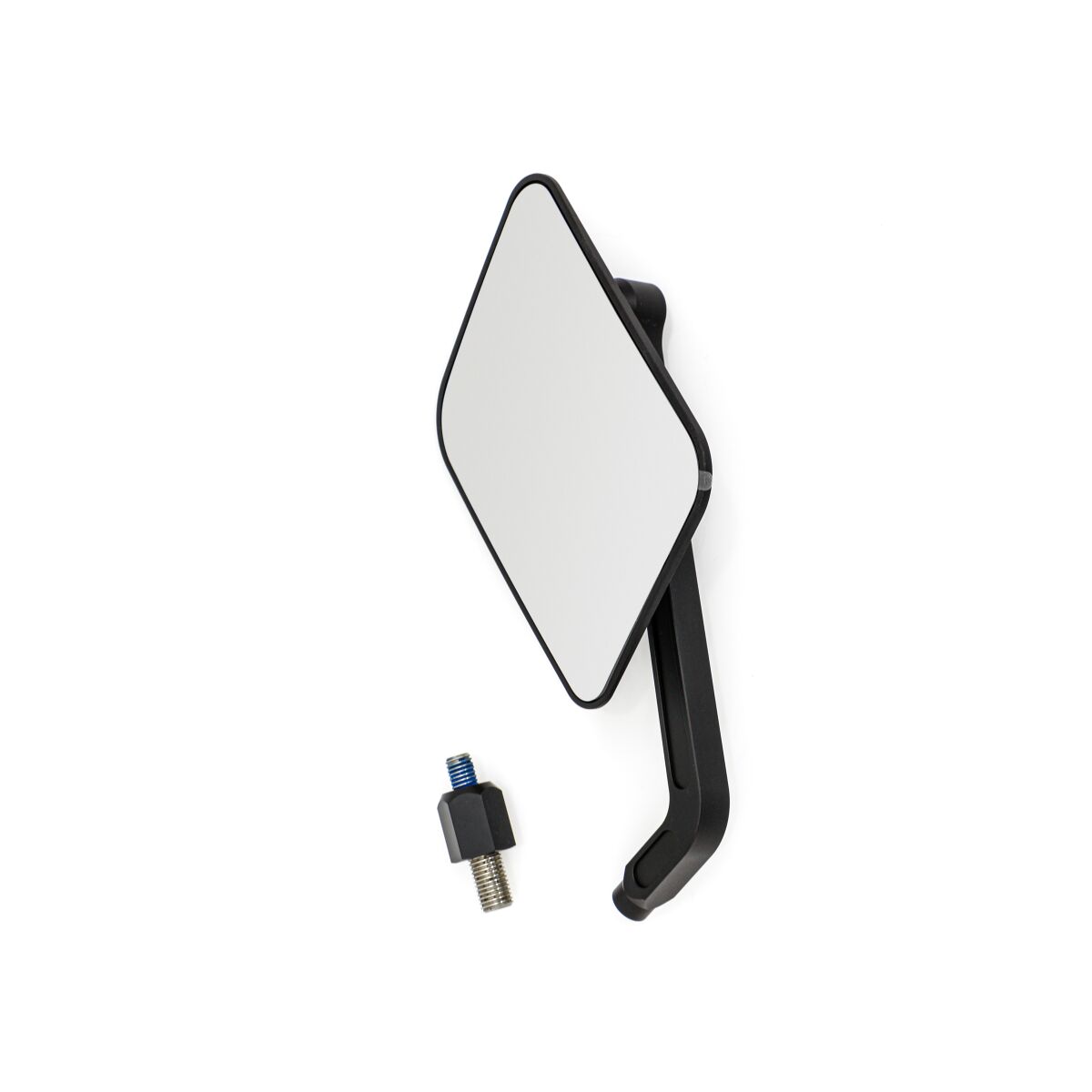 DAYTONA D-Mirror 20" Aluminium Flat Square (Left) 80993