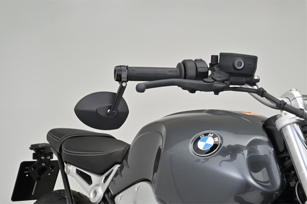 DAYTONA BAR END MIRROR BLACK D-MIRROR- 81074