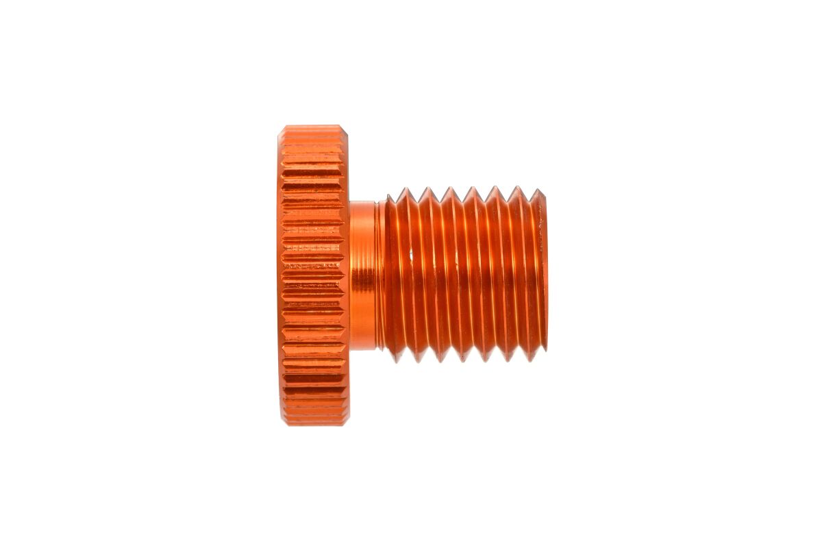 DAYTONA MIRROR PLUG BOLT ORANGE RIGHT 80942