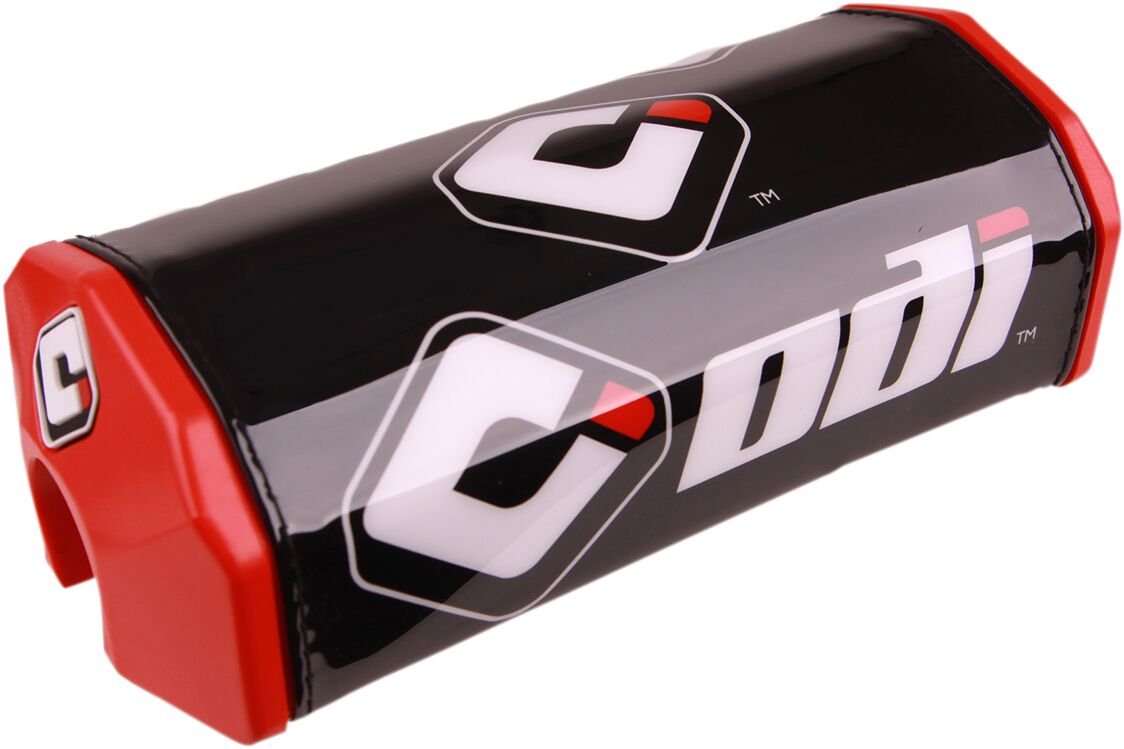 ODI OVERSIZED HANDLEBAR PAD BLACK/RED H72BPR