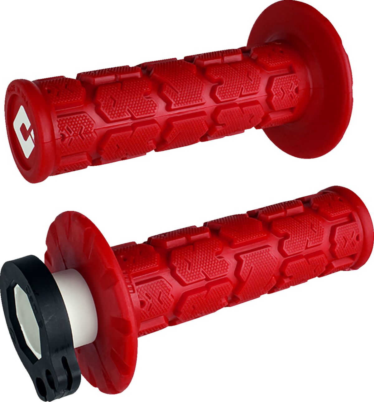 ODI ROGUE LOCK ON DARK RED H36RGDR