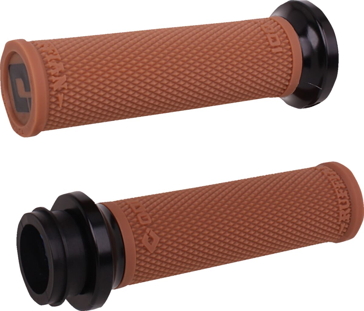 ODI GRIPS RUFFIAN LOCK ON HD TBW GUM/BLK V30HTWGR-B