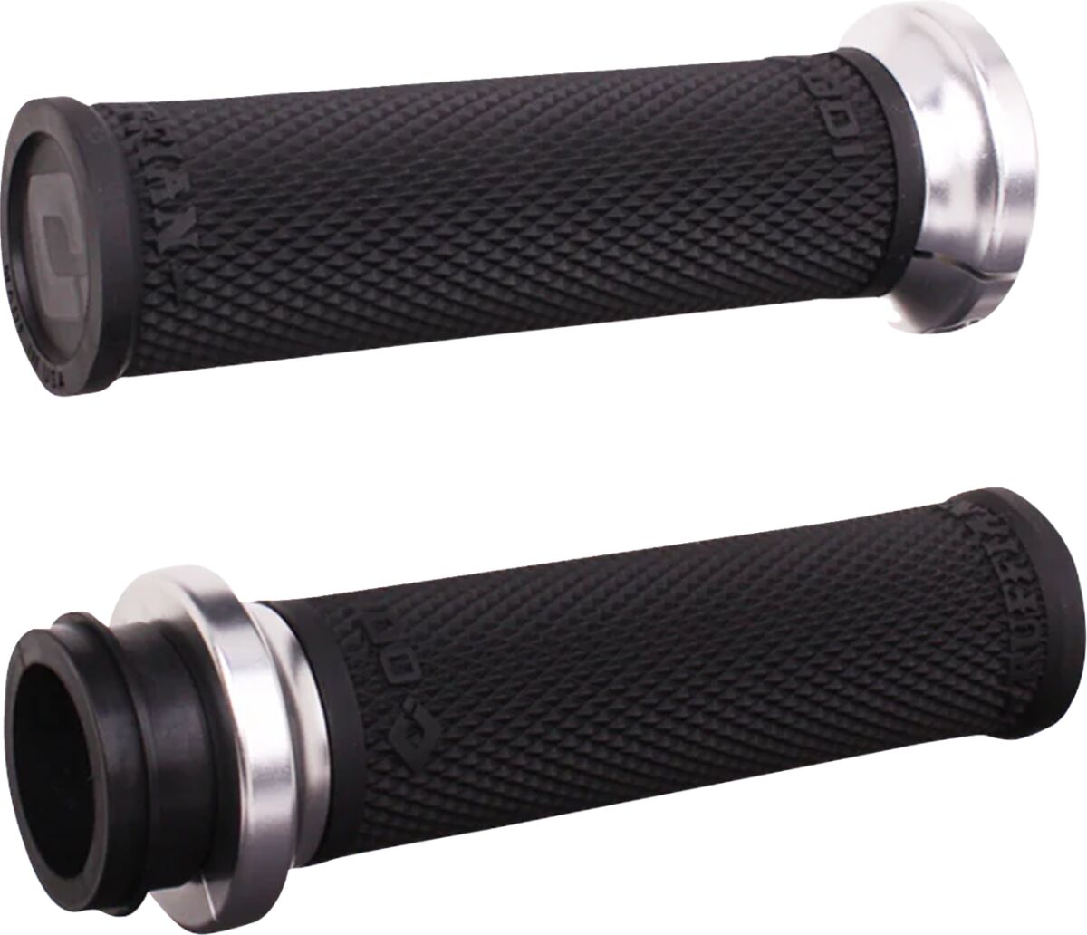 ODI GRIPS RUFFIAN LOCK ON INDIAN TBW BLK/SIL V30ITWB-S