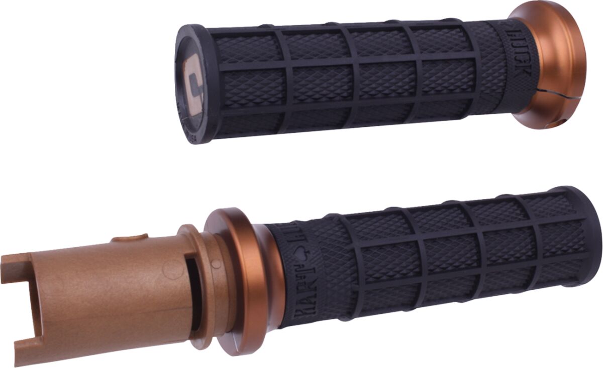 ODI Hart-Luck Signature V-Twin Lock-On™ Grips - CVO - Black/Bronze V31HTC-BZ-Z