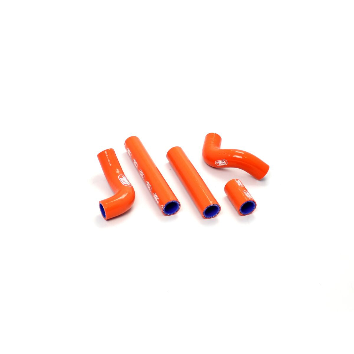 SAMCO SPORT RADIATOR HOSE KIT SILICONE ORANGE KTM-54-OR