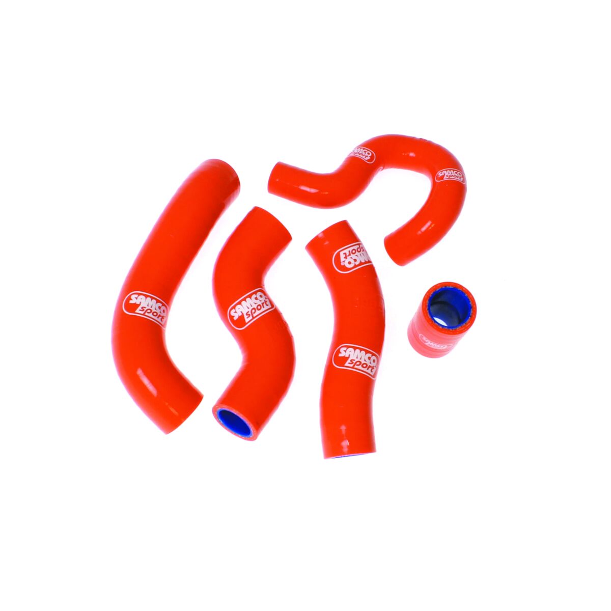 SAMCO SPORT RADIATOR HOSE KIT SILICONE ORANGE KTM-48-OR