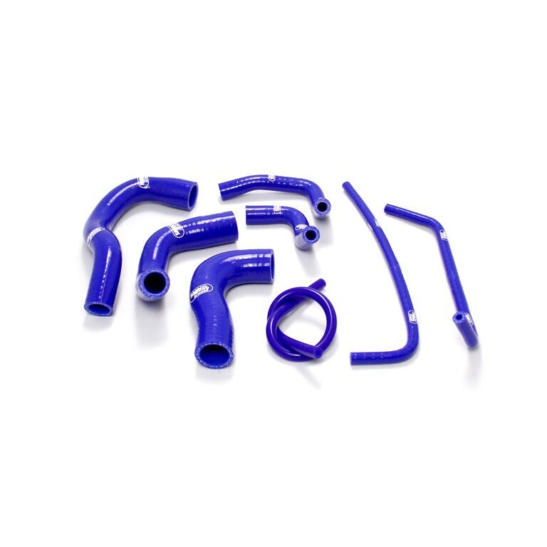 SAMCO SPORT RADIATOR HOSE KIT SILICONE BLUE YAM-63-BL