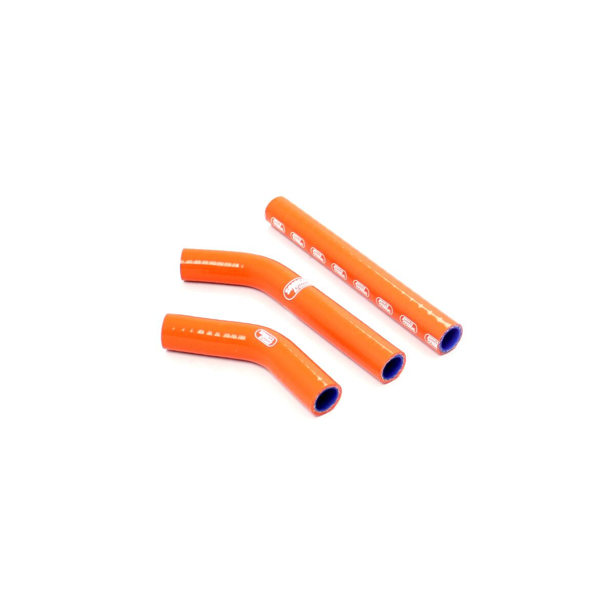 SAMCO SPORT RADIATOR HOSE KIT SILICONE ORANGE KTM-44-OR