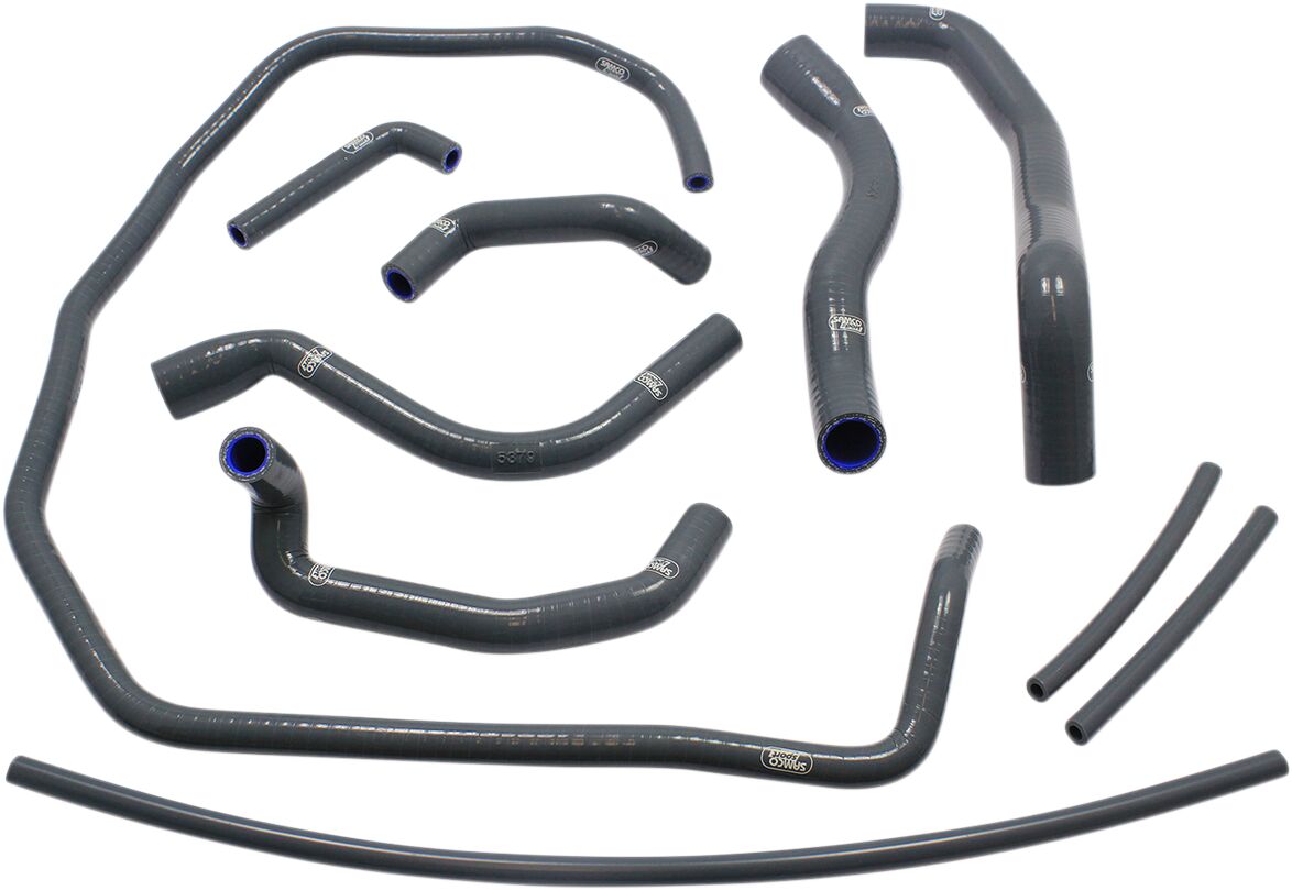 SAMCO SPORT RADIATOR HOSE KIT SILICONE BLACK IND-1-BLK