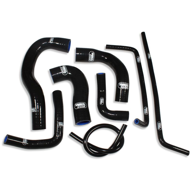 SAMCO SPORT RADIATOR HOSE KIT SILICONE BLACK YAM-63-BK