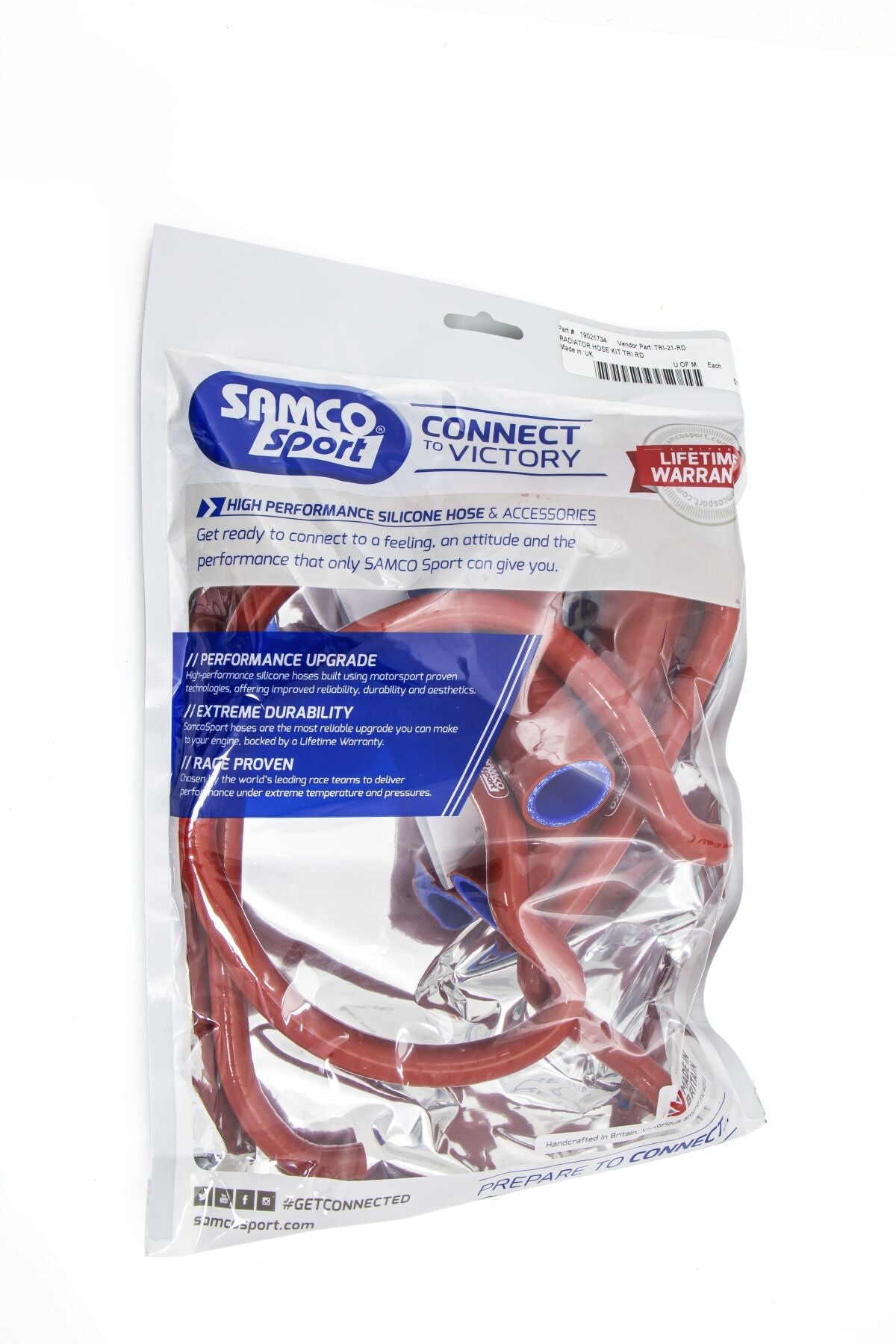 SAMCO SPORT RADIATOR HOSE KIT TRI RD TRI-21-RD