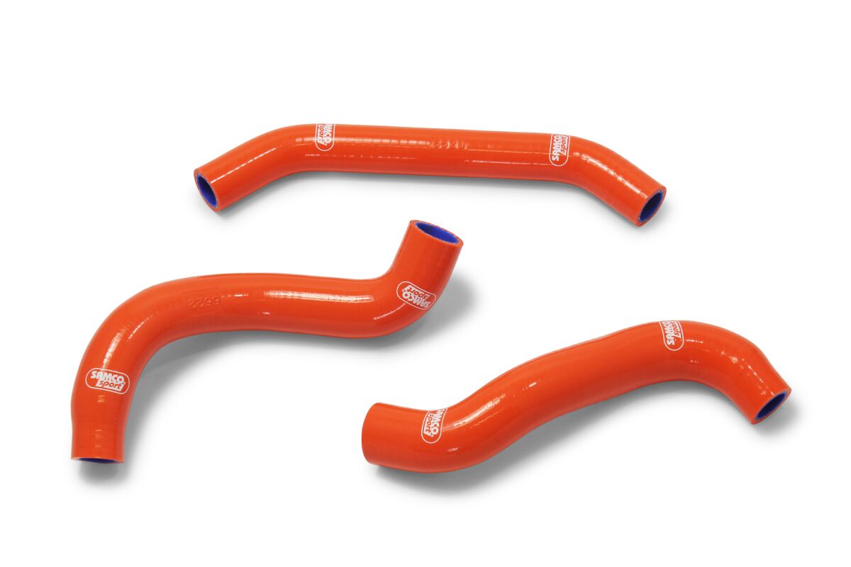 SAMCO SPORT RADIATOR HOSE KIT KTM 350 EXCF ORANGE KTM-129-OR