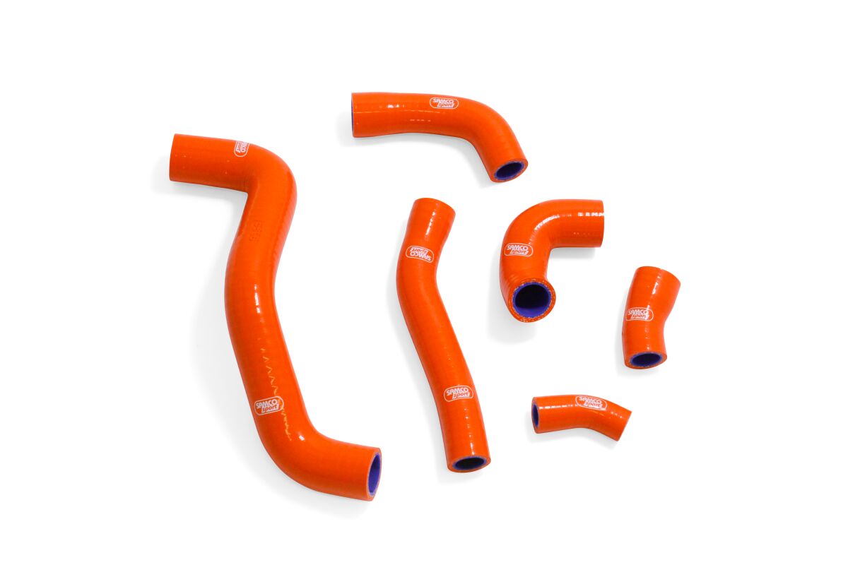 SAMCO SPORT RADIATOR HOSE KIT KTM 350 SXF ORANGE KTM-125-OR
