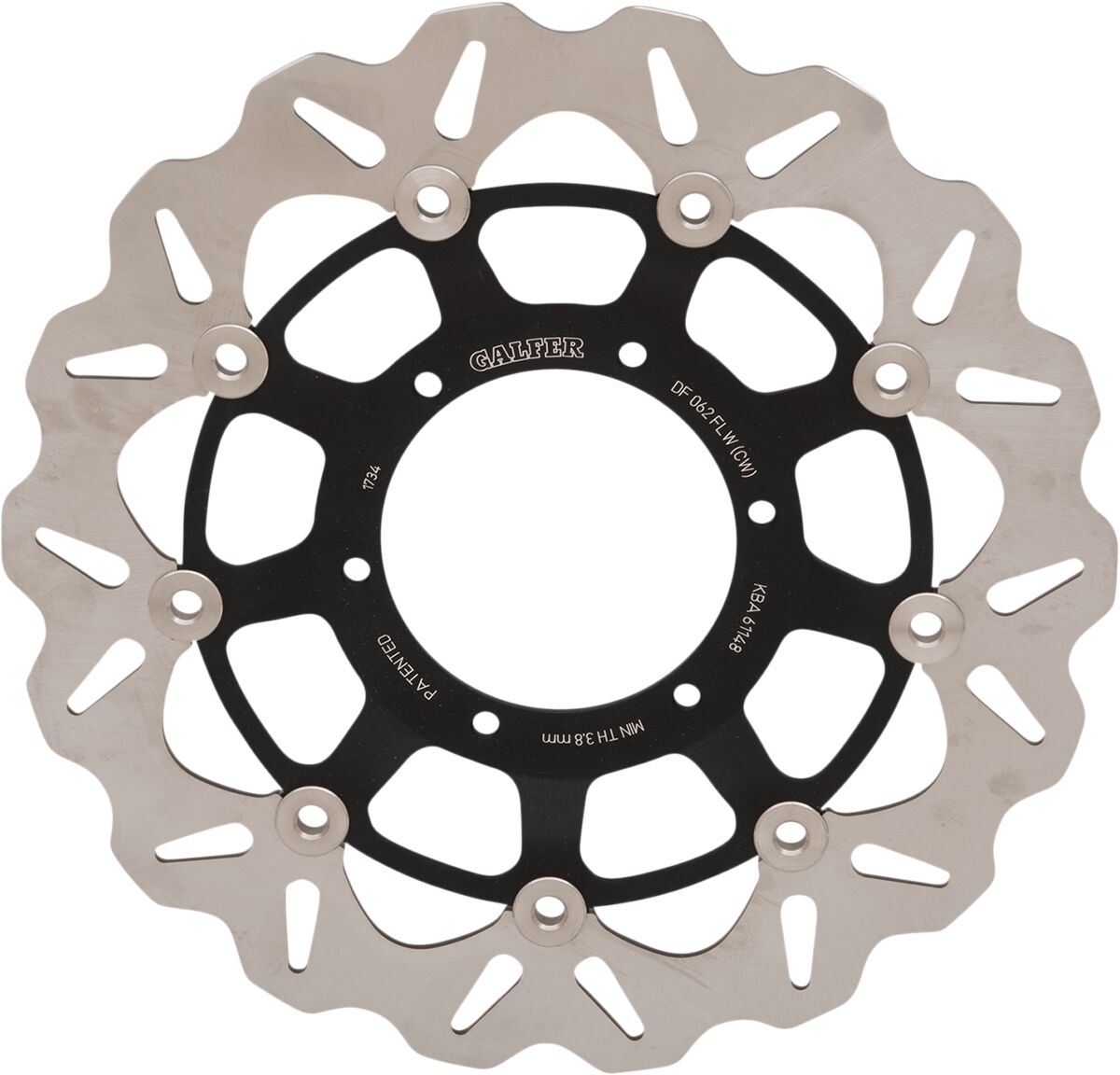 GALFER BRAKE DISC FLOAT WAVE DF062CW