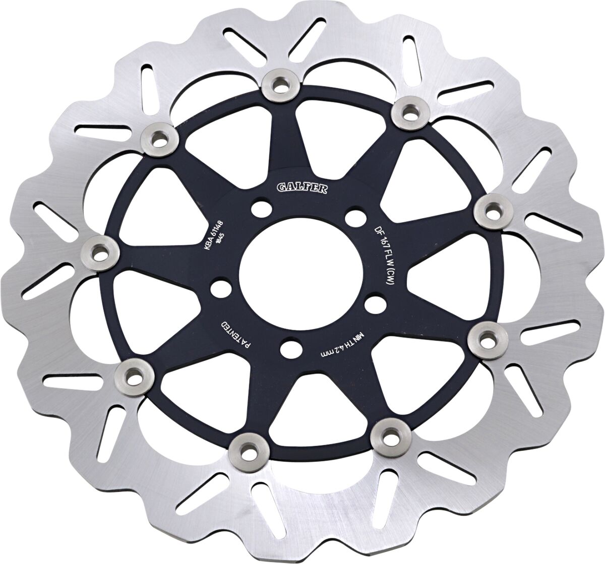 GALFER BRAKE DISC FLOAT WAVE DF167CW