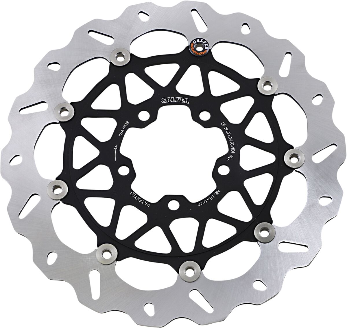 GALFER BRAKE DISC FLOAT WAVE RIGHT DF194CWD