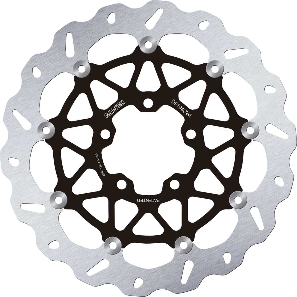 GALFER BRAKE DISC FLOAT WAVE LEFT DF194CWI