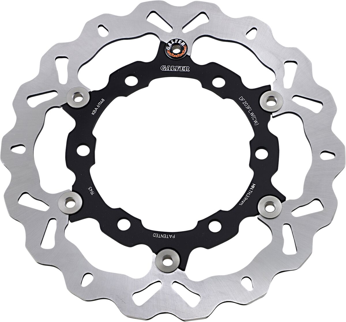 GALFER BRAKE DISC FLOAT WAVE DF203CW