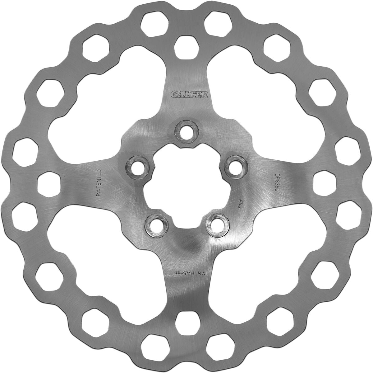 GALFER ROTOR REAR SOL MNT CUBIQ DF836Q