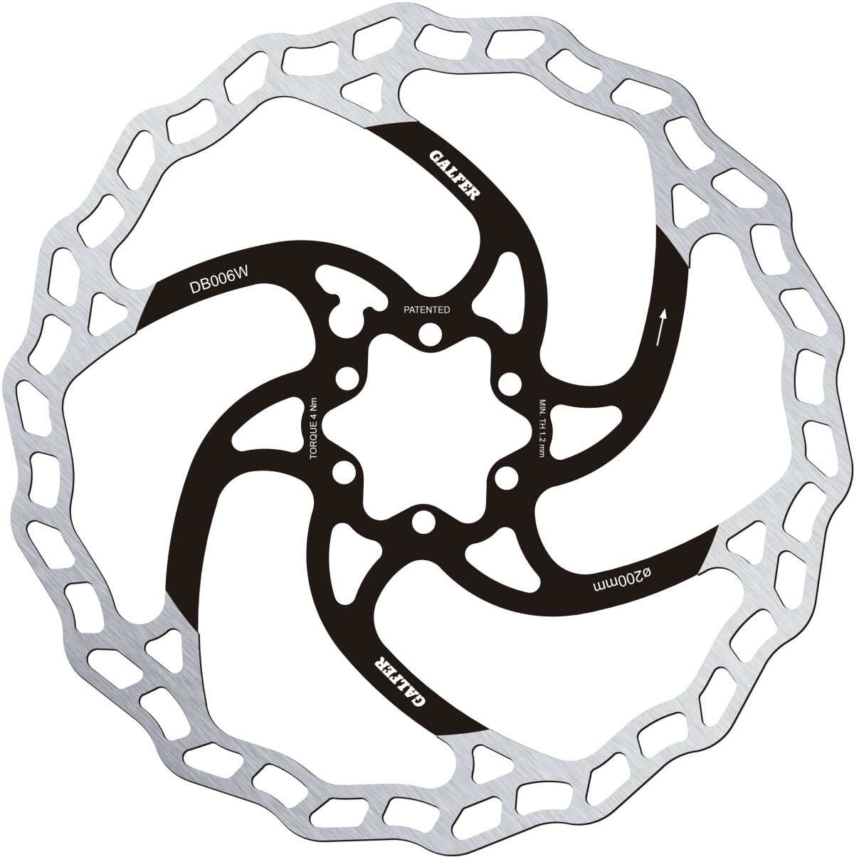 GALFER DISC WAVE 200X1.8MM DB006W