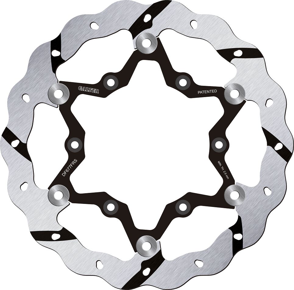 GALFER BRAKE ROTOR FLOATING WAVE GROOVED DF677FRS