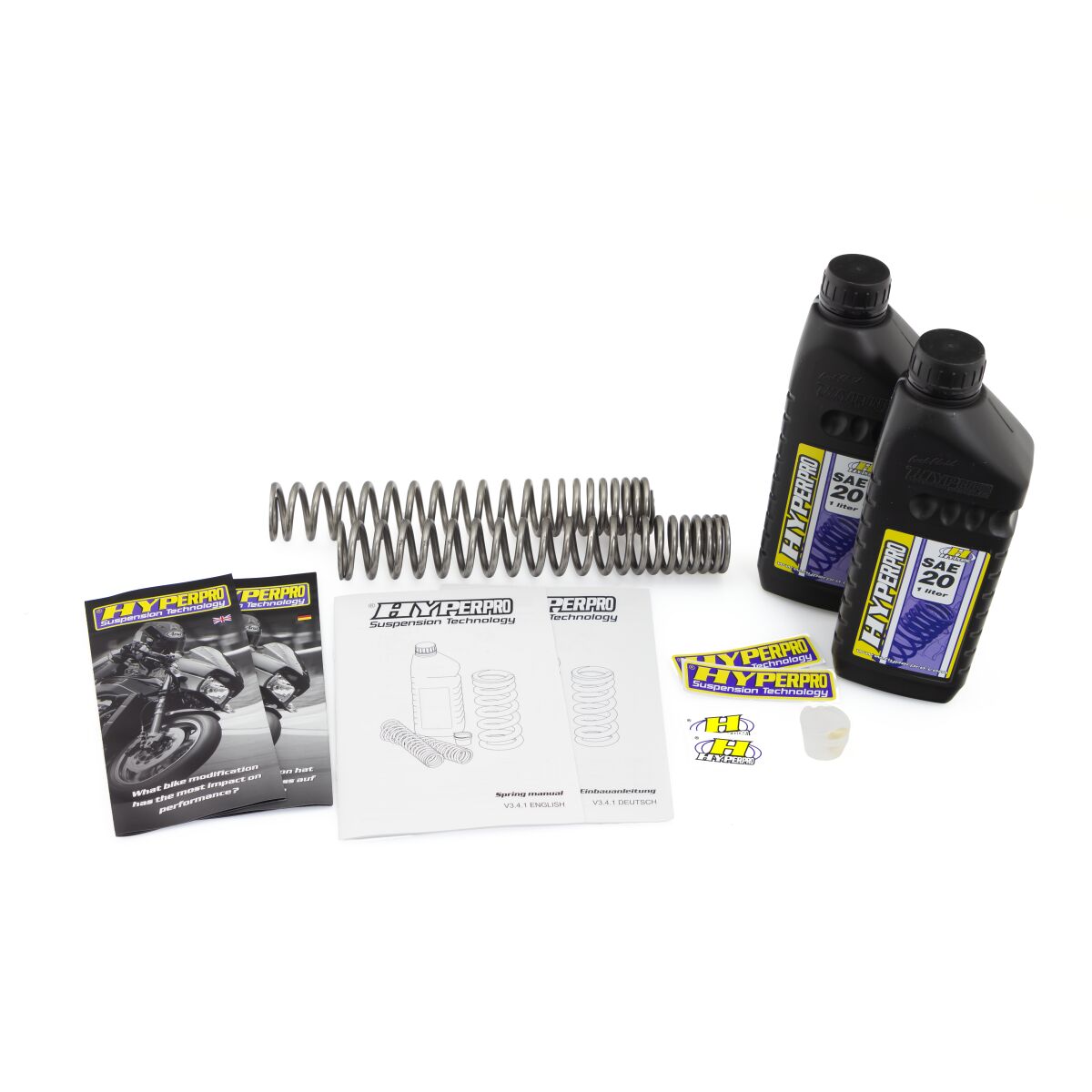 HYPERPRO FRONT FORK SPRING KIT HARLEY DAVIDSON SP-HD14-SSA006