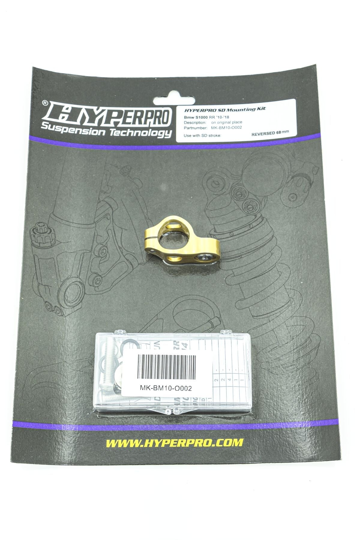 HYPERPRO STEERING DAMPER MOUNTING KIT BMW MK-BM10-O002