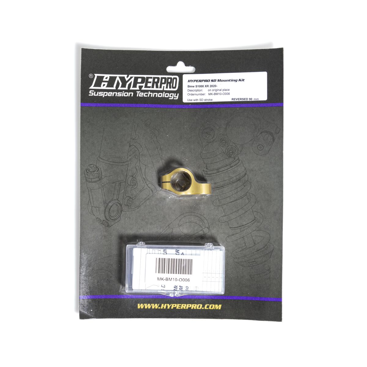 HYPERPRO LOWERING LINK KIT REAR -40MM LK-YA11-001-40