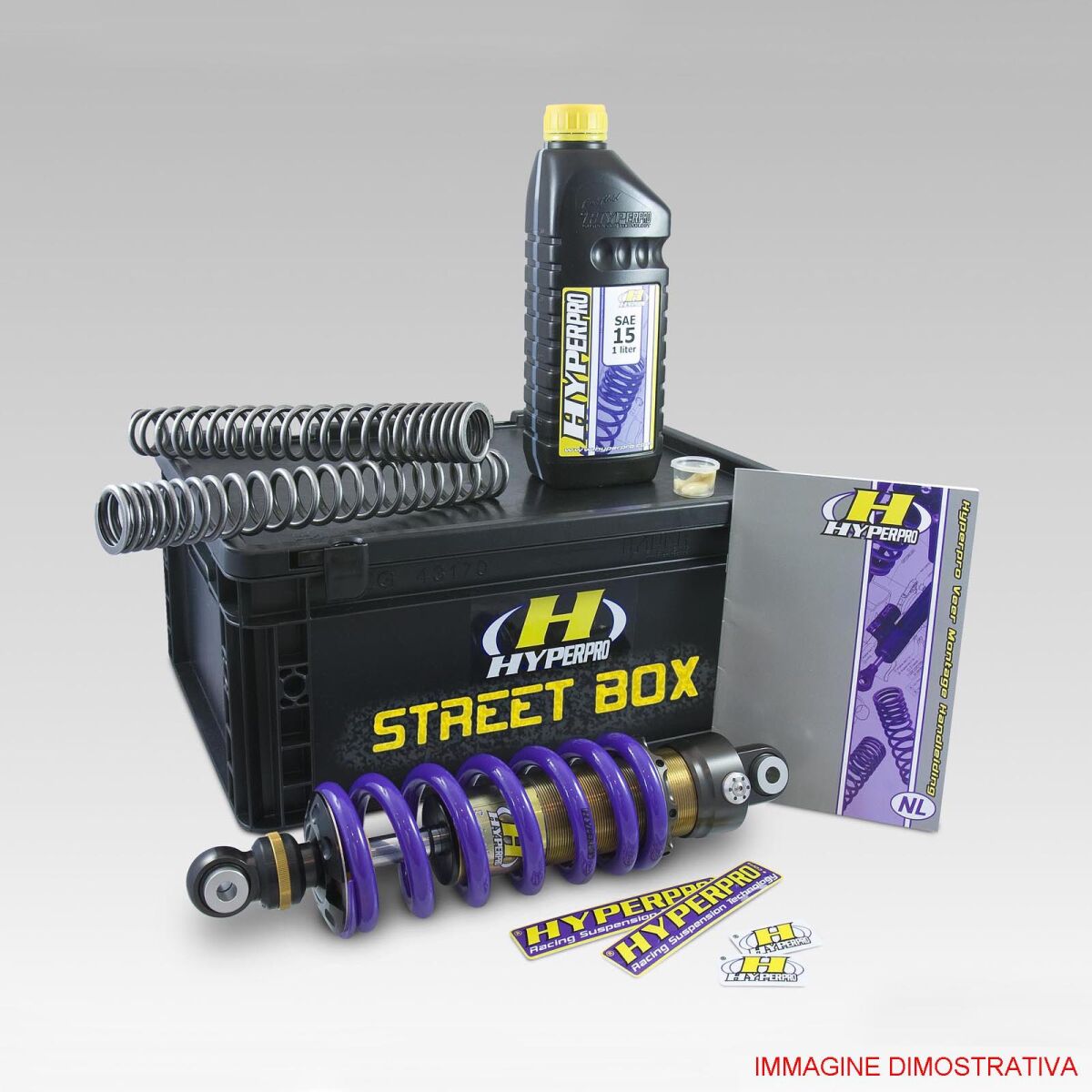 HYPERPRO STREETBOX PURPLE HONDA CB 1000 F 10-15 SB-HO10-0ALP