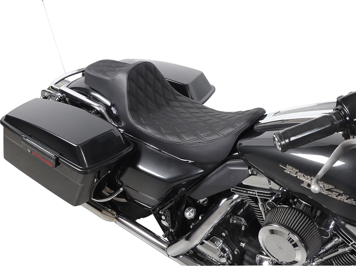 DRAG SPECIALTIES SEATS SEAT PREDATOR III EXTENDED REA 08011369